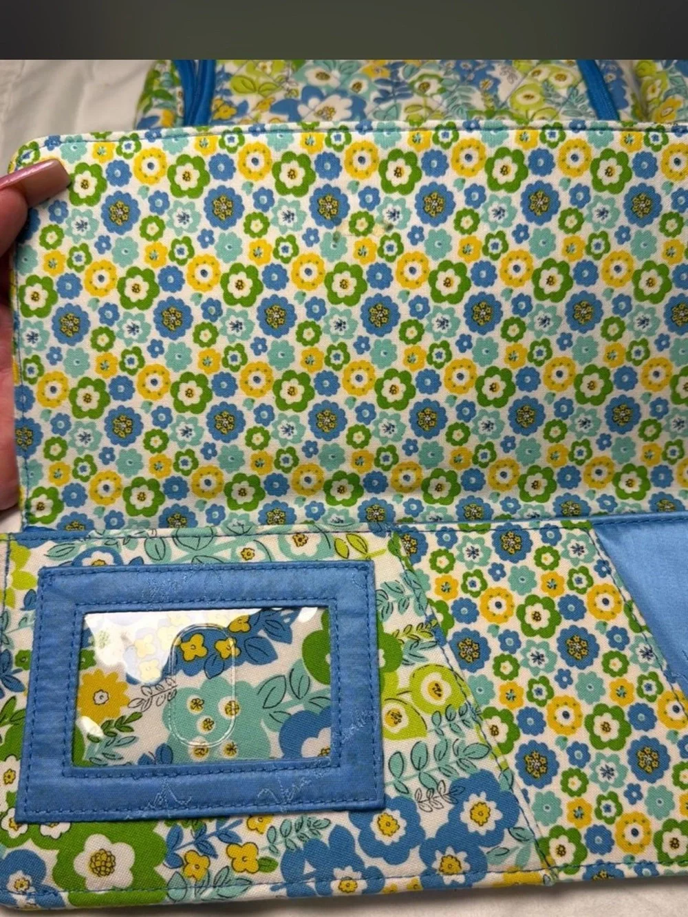 Vera Bradley retired 2012 pattern Limes Up in excellent condition 3 pieces set